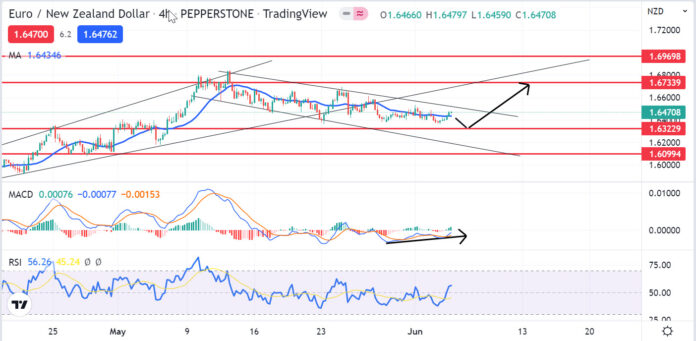 วิเคราะห์คู่เงิน EURNZD วันที่ 6-10 มิถุนายน 2565