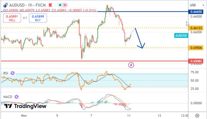 วิเคราะห์คู่เงิน AUDUSD ประจำวันที่ 11 พฤศจิกายน 2567