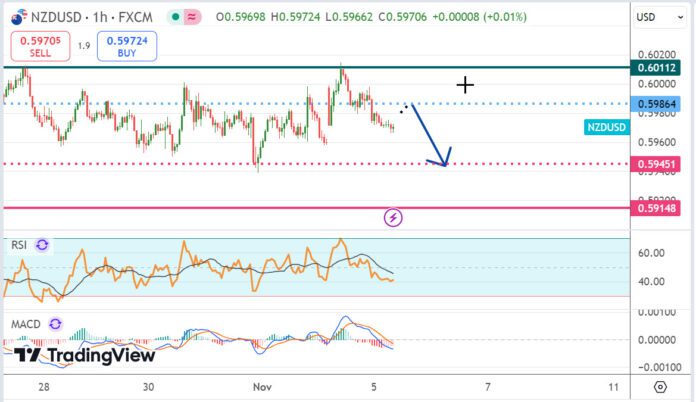 วิเคราะห์คู่เงิน NZDUSD ประจำวันที่ 5 พฤศจิกายน 2567