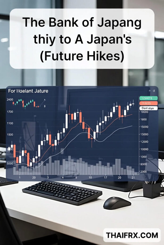 คาดการณ์การขึ้นดอกเบี้ยในอนาคตของธนาคารกลางญี่ปุ่น