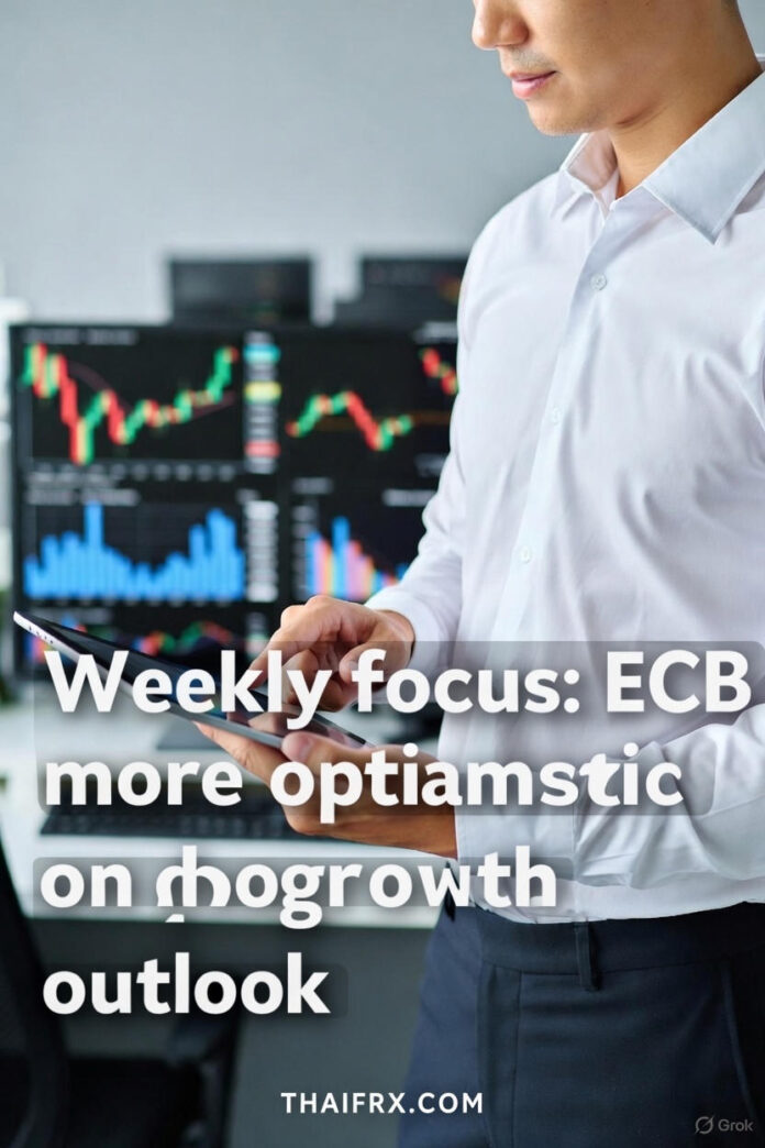 ไฮไลท์ประจำสัปดาห์: ECB มุมมองบวกต่อการเติบโตเศรษฐกิจ