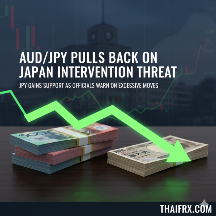 AUD/JPY ยังคงอยู่ต่ำกว่า 104.50 ขณะที่ญี่ปุ่นส่งสัญญาณพร้อมเข้าแทรกแซงตลาด