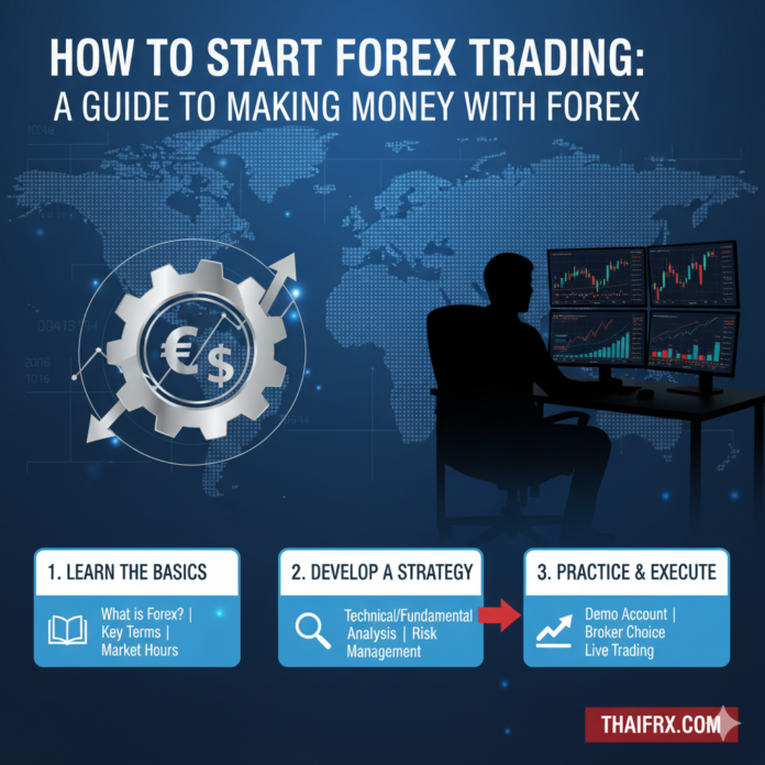 วิธีเริ่มต้นเทรด Forex: คู่มือทำเงินจาก Forex