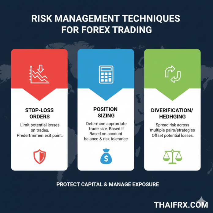 เทคนิคการจัดการความเสี่ยงใน Forex (Risk Management Techniques)