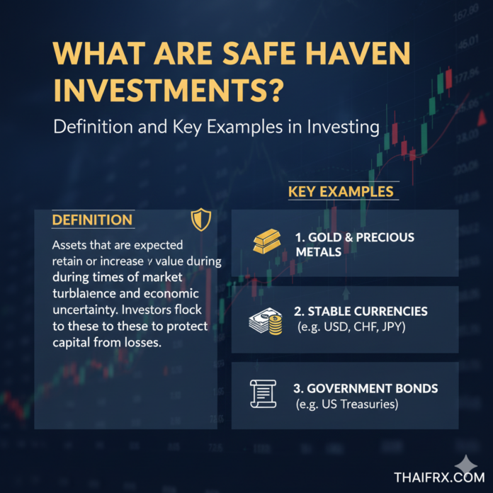Safe Haven คืออะไร? นิยามและตัวอย่างสำคัญในการลงทุน