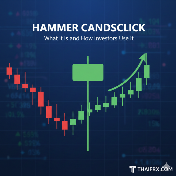 แท่งเทียน Hammer: คืออะไรและนักลงทุนใช้อย่างไร