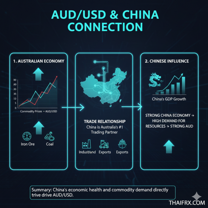 คู่เงิน AUD/USD (ดอลลาร์ออสเตรเลีย เทียบกับ ดอลลาร์สหรัฐ) หรือที่เทรดเดอร์ขนานนามว่า 