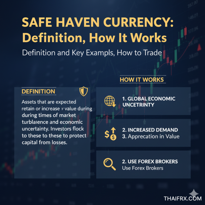 สกุลเงิน Safe Haven: คำจำกัดความ หลักการทำงาน และ วิธีการเทรด