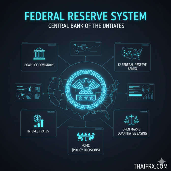 Fed หรือ Federal Reserve System คือใคร และ สำคัญอย่างไร