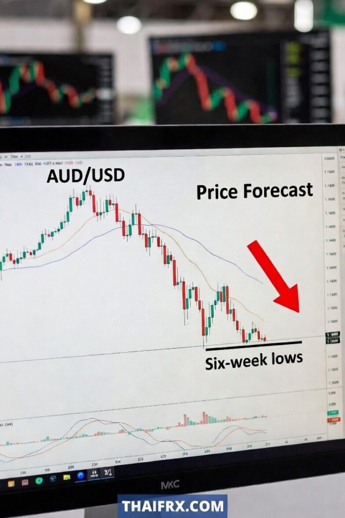 AUD/USD อ่อนค่าลงเนื่องจากข้อมูลเศรษฐกิจสหรัฐฯ ที่แข็งแกร่งทำให้ความหวังที่เฟดจะลดอัตราดอกเบี้ยในเร็ววันลดลง