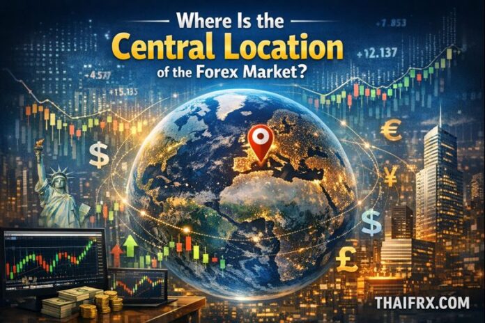 ตลาด Forex ตั้งอยู่ที่ไหน?