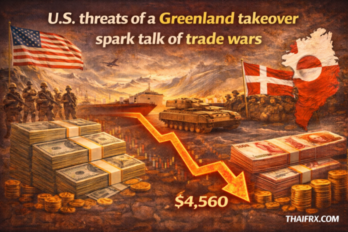 สถานการณ์ความตึงเครียดกรณีสหรัฐฯ และกรีนแลนด์กำลังกลายเป็นชนวนเหตุสำคัญที่อาจนำไปสู่สงครามการค้าและการเผชิญหน้าทางทหารกับยุโรป