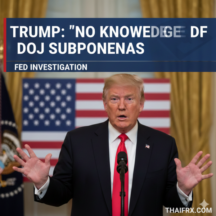 โดนัลด์ ทรัมป์ ได้ปฏิเสธว่า 