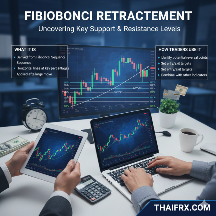 ระดับ Fibonacci Retracement คืออะไร และมันบอกอะไรคุณ?