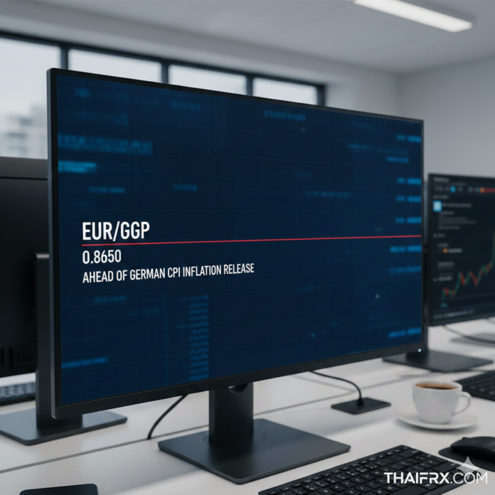 EUR/GBP เคลื่อนไหวในกรอบแคบใกล้ 0.8650 จับตาตัวเลขเงินเฟ้อเยอรมนี