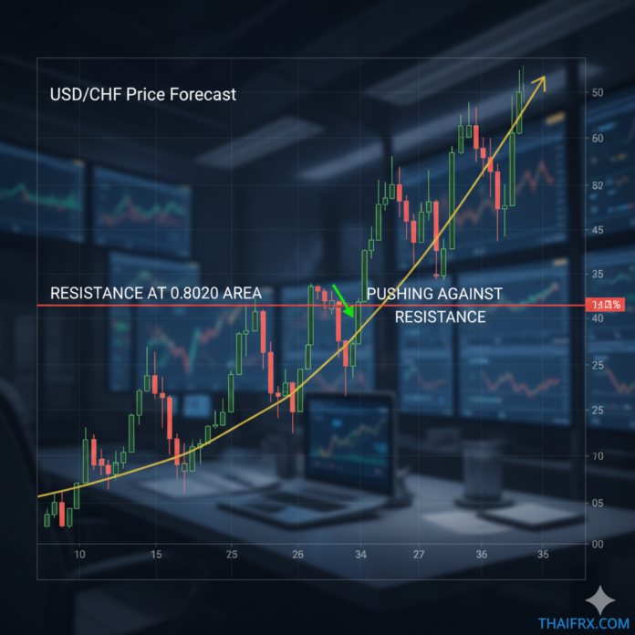วิเคราะห์แนวโน้มราคา USD/CHF ประจำวันที่ 15 มกราคม 2569