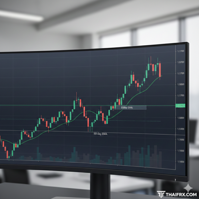 EUR/USD: ซื้อขายบริเวณ 1.1700 หลังรีบาวด์จาก 50-day EMA