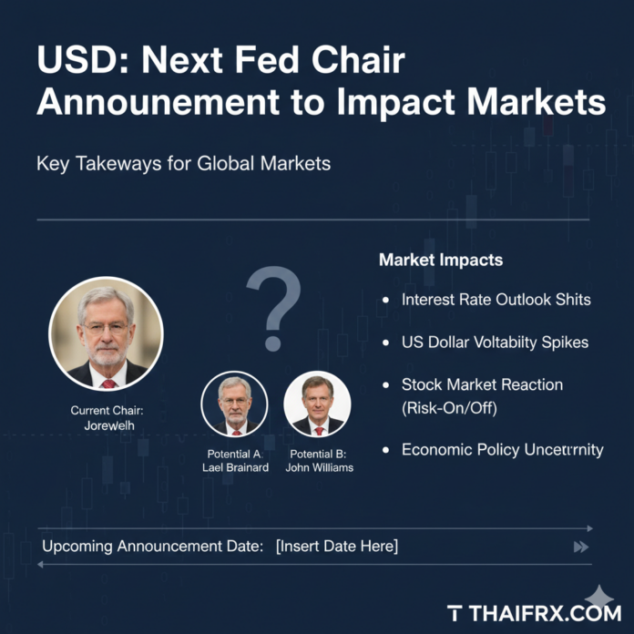 การประกาศชื่อประธาน Fed คนใหม่ และผลกระทบต่อดอลลาร์