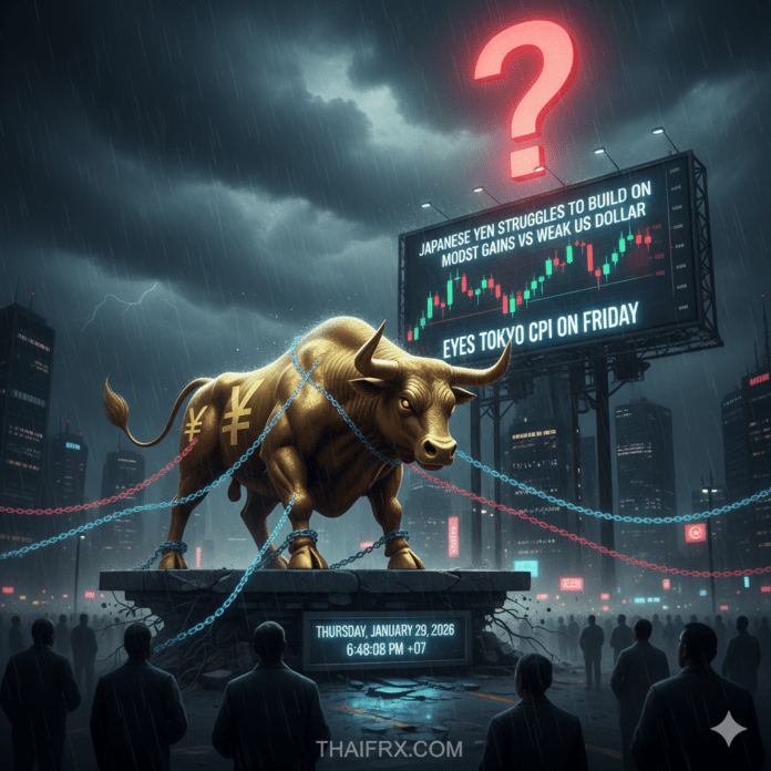 เงินเยนยังไปได้ไม่ไกล รอดูตัวเลขเงินเฟ้อโตเกียว (Tokyo CPI) พรุ่งนี้