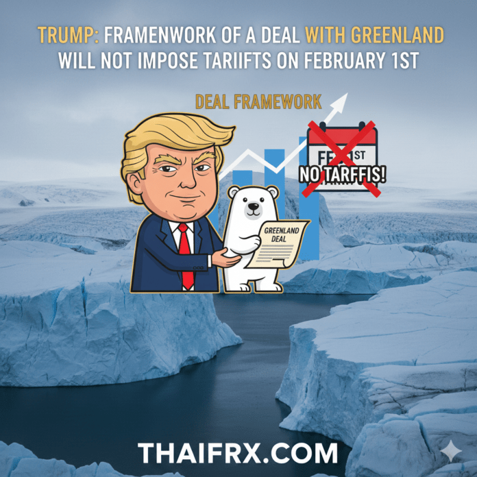 โดนัลด์ ทรัมป์ ได้ประกาศ ยกเลิกคำขู่เก็บภาษีศุลกากร ที่จะมีผลในวันที่ 1 กุมภาพันธ์นี้