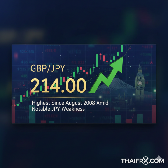 วิเคราะห์คู่เงิน GBP/JPY ประจำวันที่ 13 มกราคม 2569