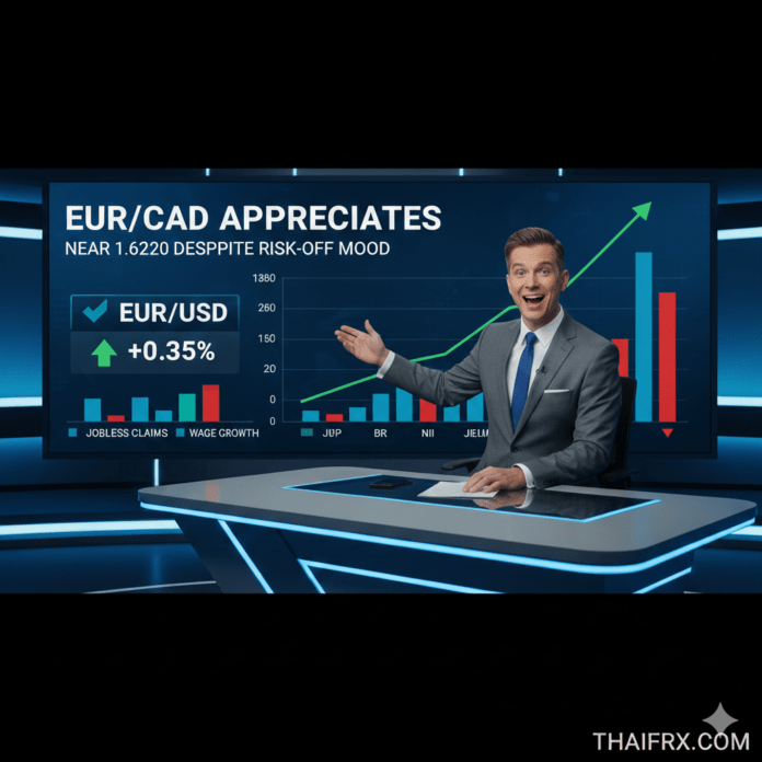 EUR/CAD แข็งค่าขึ้นใกล้ระดับ 1.6220 แม้จะมีภาวะตลาดที่หลีกเลี่ยงความเสี่ยงก็ตาม