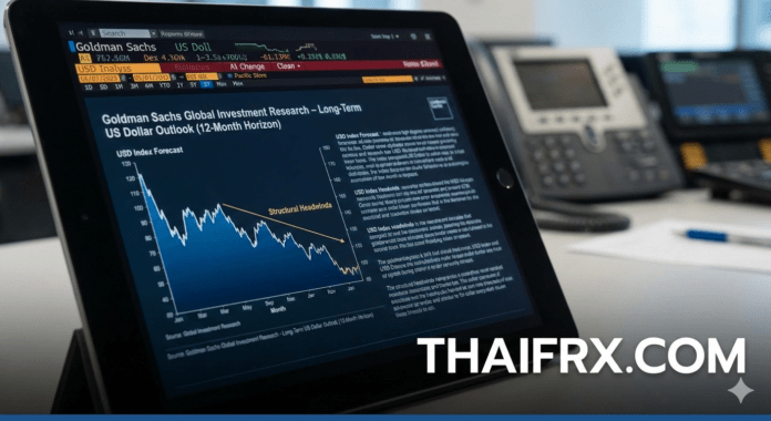 เจาะลึกบทวิเคราะห์จาก Goldman Sachs เรื่องดอลลาร์ระยะยาว 12 เดือน