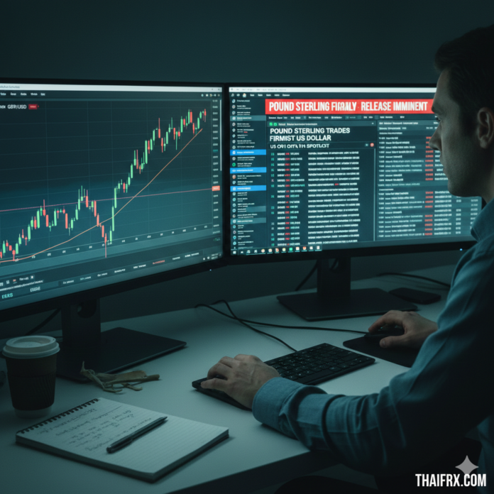 ค่าเงินปอนด์เคลื่อนไหวอย่างแข็งแกร่งบริเวณ 1.3470