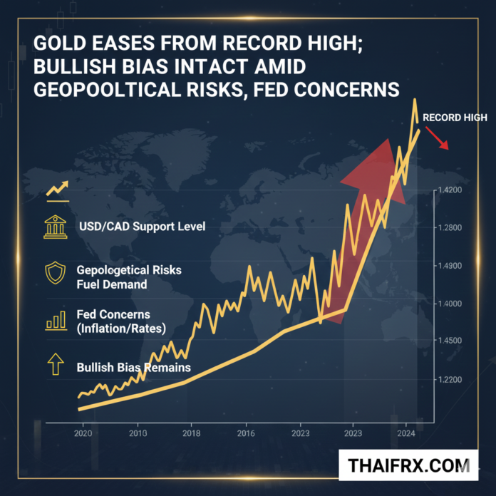 ทองคำพุ่งแตะระดับสูงสุดเป็นประวัติการณ์ที่ $4,600 ท่ามกลางวิกฤตความเชื่อมั่น Fed