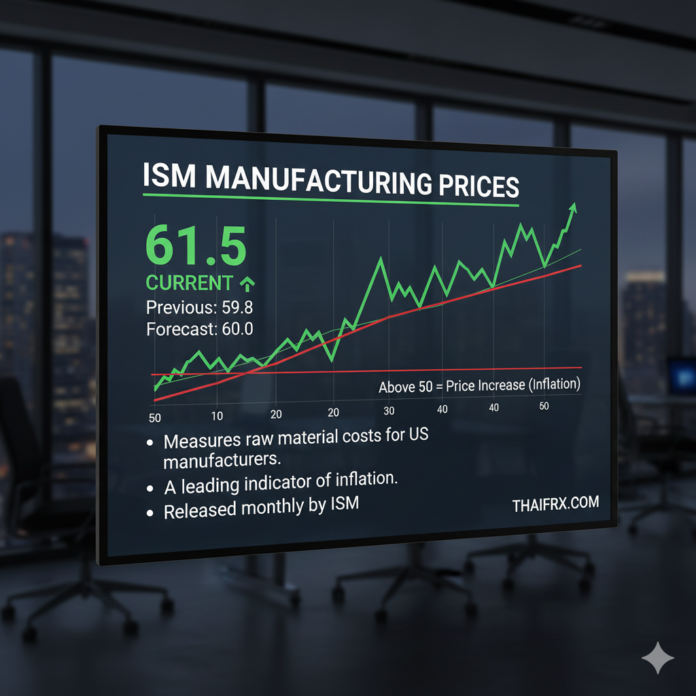 ISM Manufacturing Prices คืออะไร ?