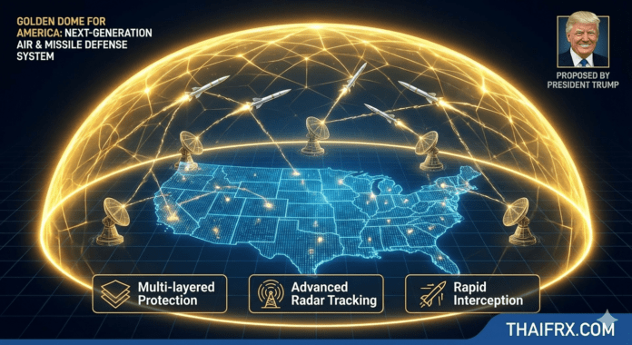 Golden Dome (หรือชื่อเต็ม: Golden Dome for America) คือโปรเจกต์ระบบป้องกันภัยทางอากาศและขีปนาวุธยุคใหม่ที่ประธานาธิบดีโดนัลด์ ทรัมป์