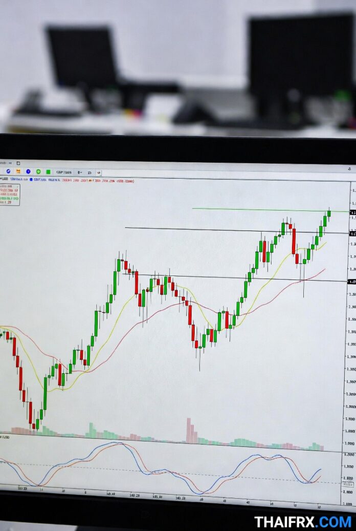 GBP/USD ฟื้นตัวเหนือเส้น 200 วัน หลังดอลลาร์ร่วงหนักจากวิกฤตความเชื่อมั่น Fed