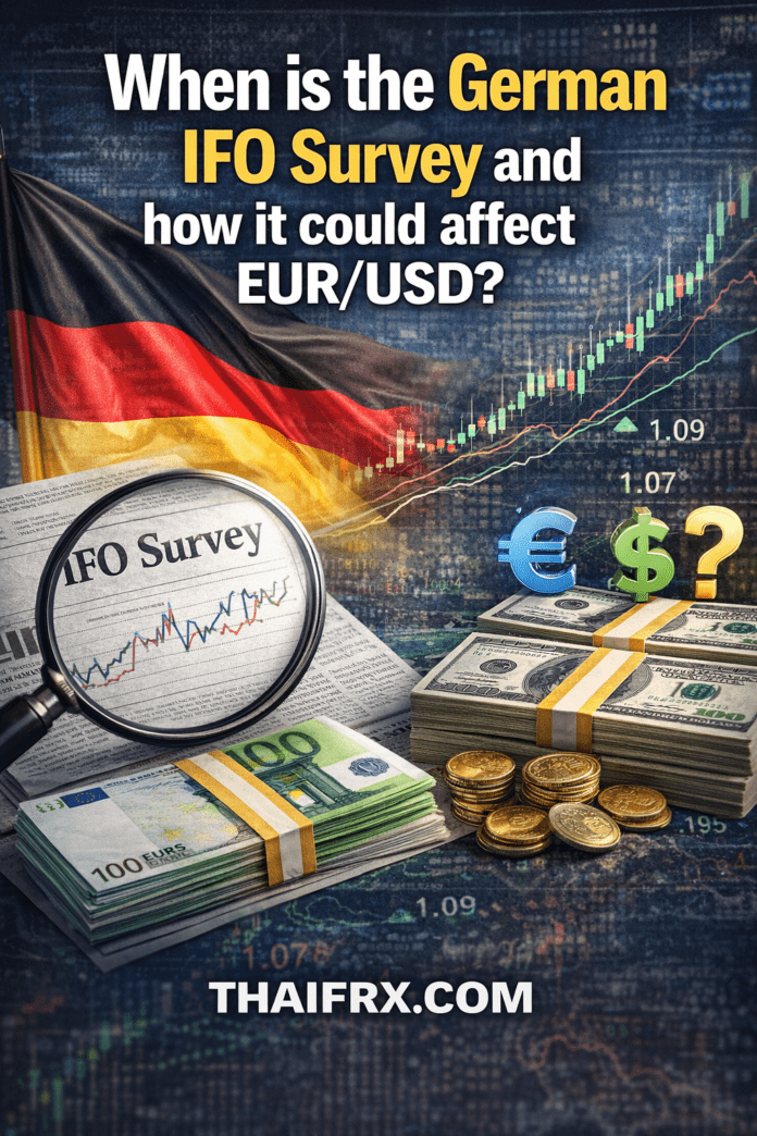 การประกาศดัชนีความเชื่อมั่นทางธุรกิจของเยอรมนี สำคัญต่อ EUR/USD อย่างไร