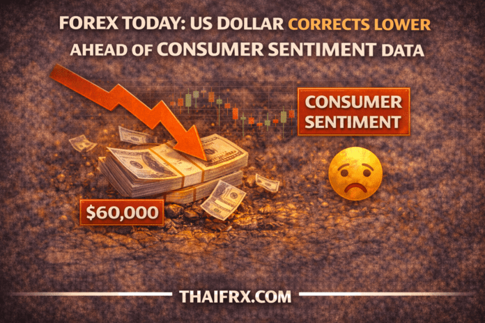 Forex Today: ดอลลาร์สหรัฐปรับตัวลงก่อนการประกาศข้อมูลความเชื่อมั่นผู้บริโภค