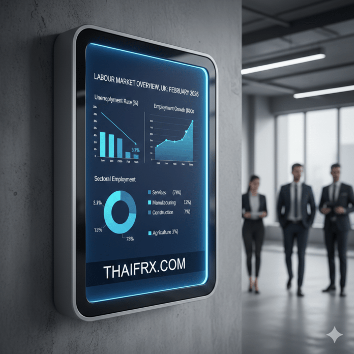 ภาพรวมตลาดแรงงาน สหราชอาณาจักร: กุมภาพันธ์ 2569 สะท้อนถึงตลาดแรงงานที่เริ่มชะลอตัวลงอย่างชัดเจน