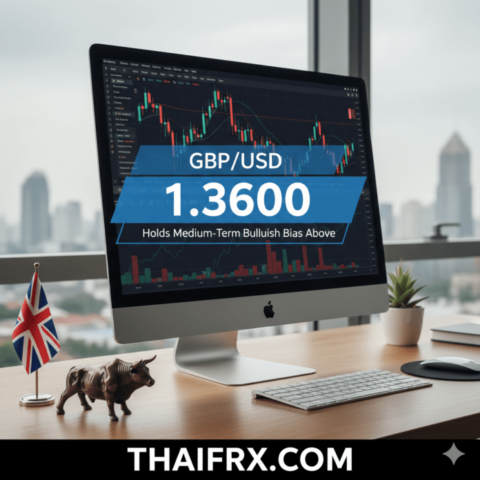 GBP/USD ยังคงมีแนวโน้มขาขึ้นในระยะกลางเหนือ 1.3600