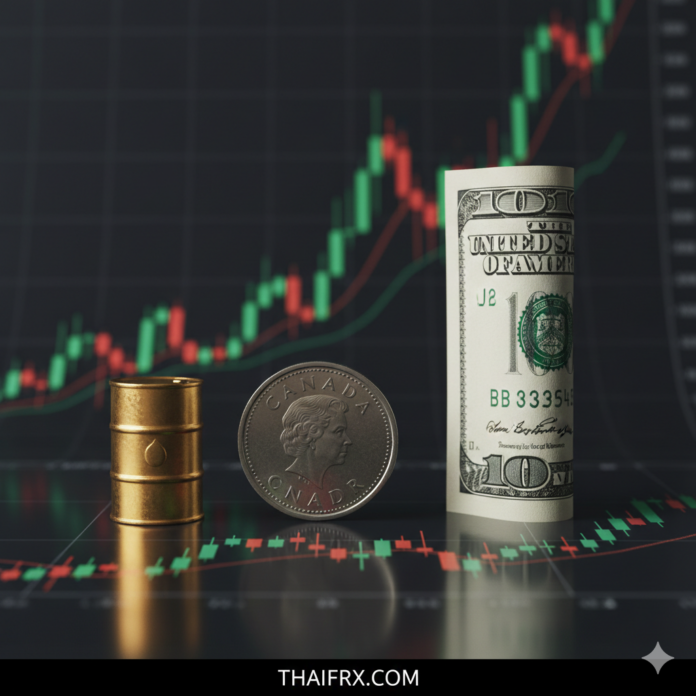 USD/CAD เคลื่อนไหวในลักษณะทรงตัว (Steadies) อยู่บริเวณระดับ 1.3690 - 1.3700