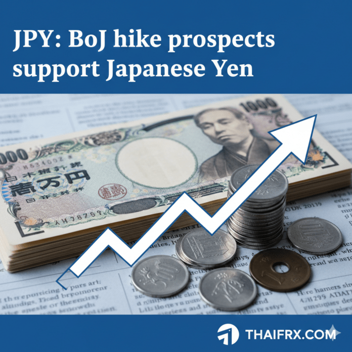 ค่าเงินเยน (JPY) คาดการณ์ว่าธนาคารกลางญี่ปุ่น (BoJ) จะเดินหน้าปรับขึ้นอัตราดอกเบี้ยอย่างต่อเนื่อง
