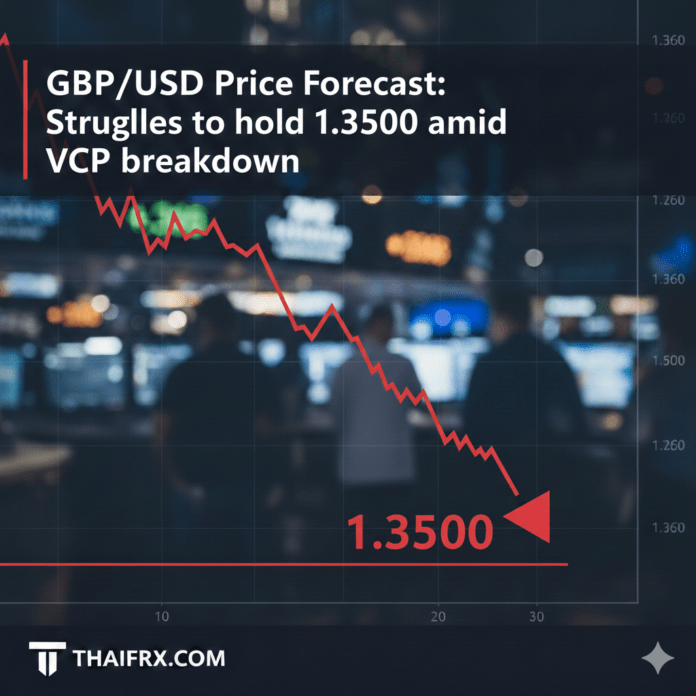 GBP/USD เผชิญกับช่วงเวลาที่ยากลำบากในการรักษาฐานเหนือระดับ 1.3500