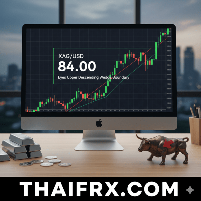 ราคาแร่เงิน (XAG/USD) กำลังอยู่ในจุดตัดสินใจสำคัญทางเทคนิคเป้าหมายการดีดตัวอยู่ที่ระดับ $84.00 - $84.50