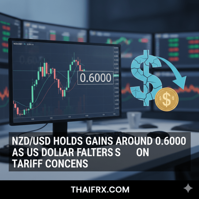 NZD/USD ยังคงสามารถรักษาช่วงบวกและยืนอยู่เหนือระดับจิตวิทยาที่ 0.6000 ได้อย่างต่อเนื่อง