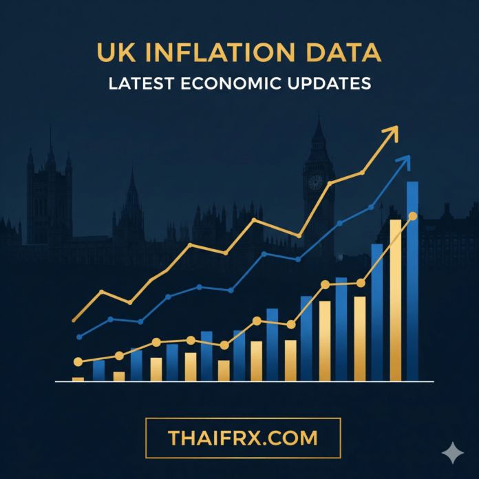 ผลการประกาศตัวเลขเงินเฟ้อของสหราชอาณาจักร (UK CPI) ประจำเดือนมกราคม 2569