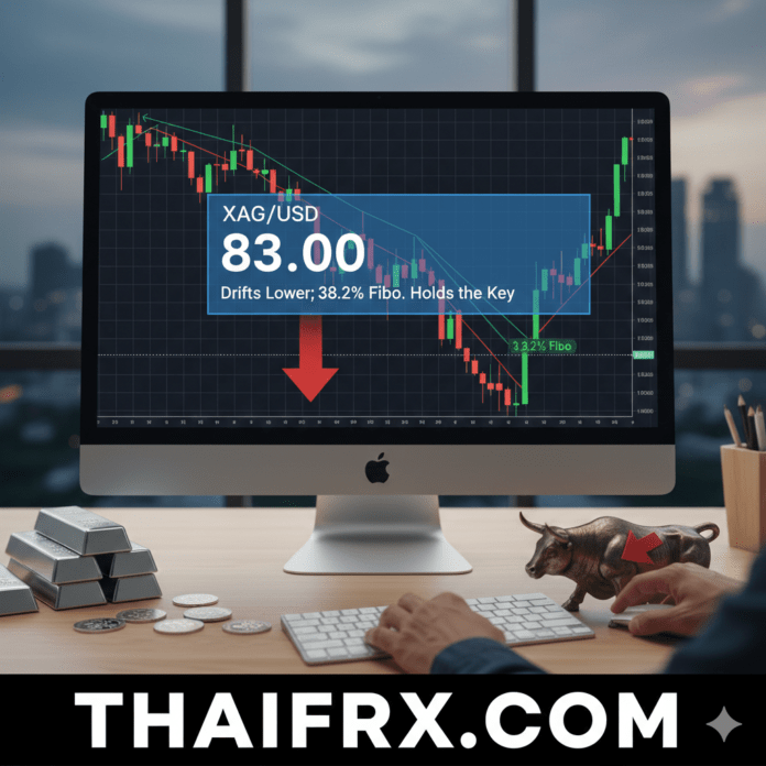 โลหะเงิน (XAG/USD) เคลื่อนไหวอยู่แถวบริเวณ $82.00 - $84.00 ซึ่งเป็นจุดวัดใจสำคัญ