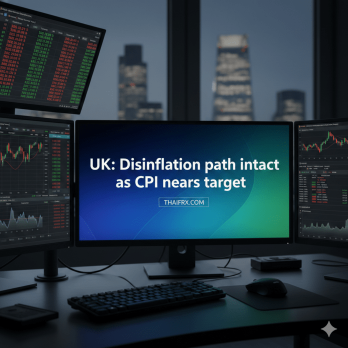 เงินเฟ้ออังกฤษ (UK CPI) เส้นทางสู่การลดลงของเงินเฟ้อ (Disinflation Path) ยังคงดำเนินไปอย่างต่อเนื่องและแข็งแกร่ง