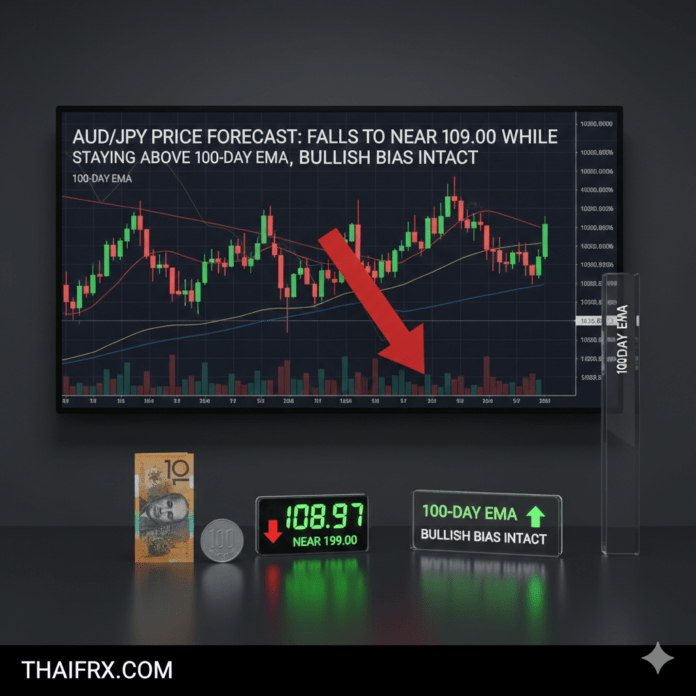 AUD/JPY ทดสอบระดับจิตวิทยาที่ 109.00 หลังจากที่ตลาดถูกเขย่าด้วยข่าว 