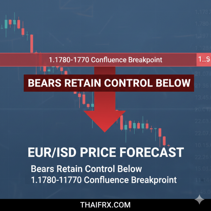 EUR/USD ผู้ขาย (Bears) ยังคงเป็นฝ่ายควบคุมตลาดได้อย่างเบ็ดเสร็จ