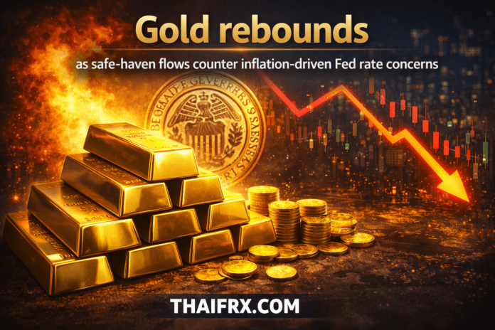 ทองคำรีบาวด์! แรงซื้อ Safe-haven ทะลักรับสงครามอิหร่าน แม้เฟดจ่อคงดอกเบี้ยสูงสกัดเงินเฟ้อ