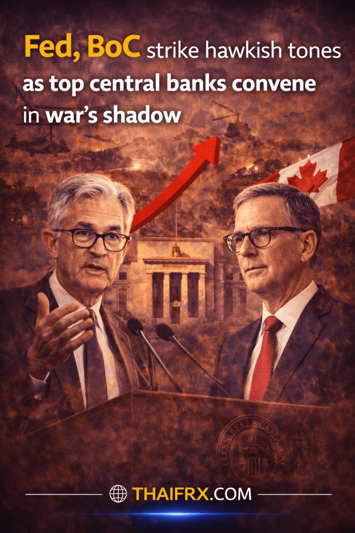 Fed และ BoC ส่งสัญญาณ 