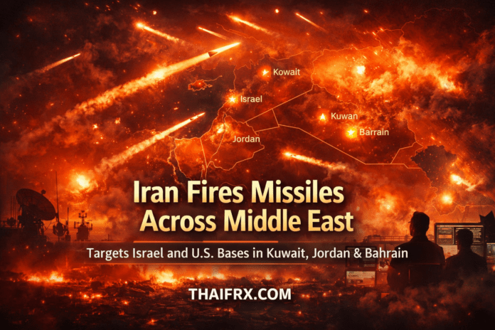 อิหร่านเปิดฉากยิงขีปนาวุธถล่มอิสราเอลและฐานทัพสหรัฐฯ ใน 3 ประเทศ! ท่ามกลางข่าวลือแผนสันติภาพ