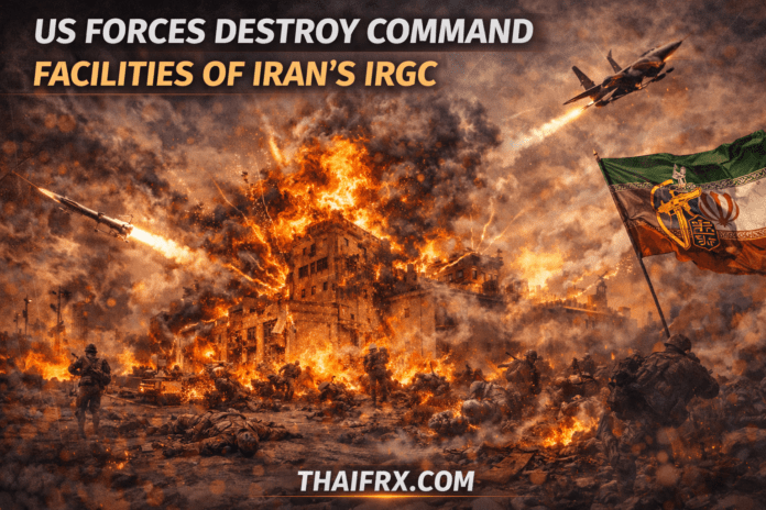 กองกำลังสหรัฐฯ ได้ทำลายศูนย์บัญชาการและควบคุมของกองพลพิทักษ์ปฏิวัติอิสลามแห่งอิหร่าน